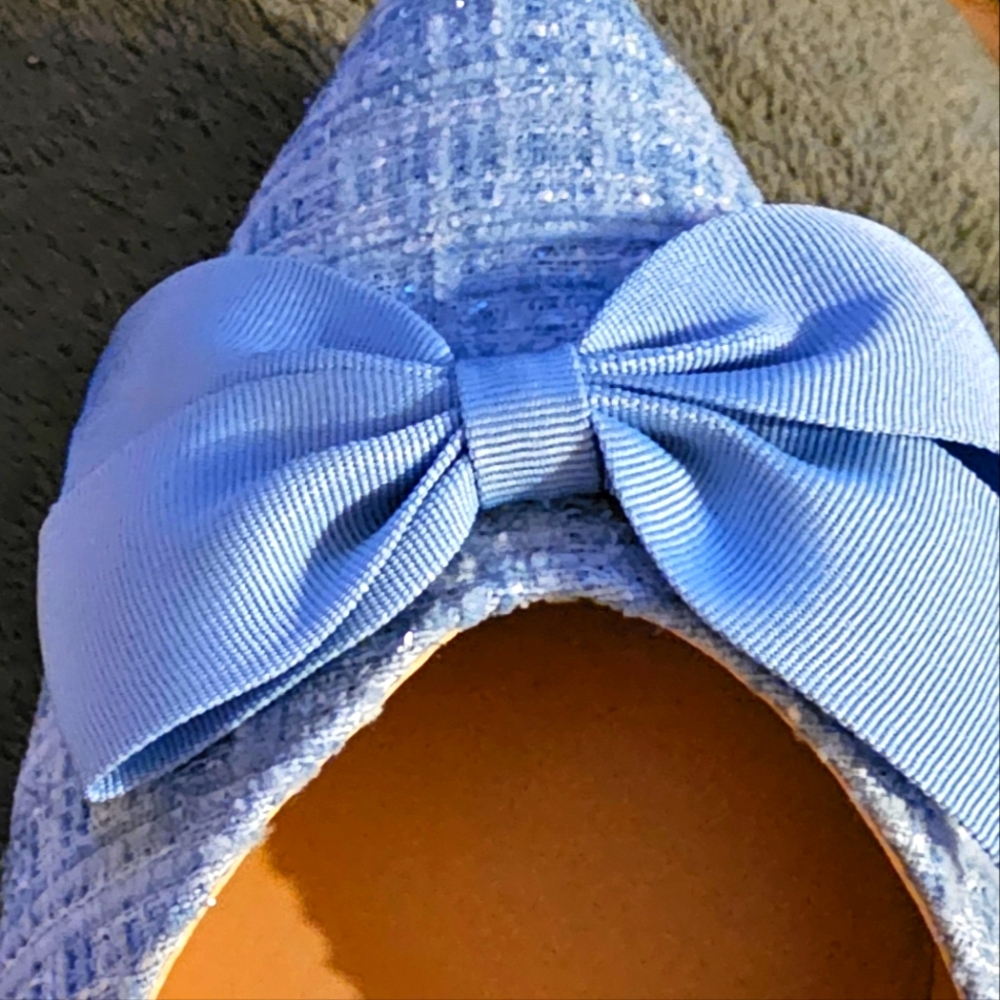 Kenneth Cole baby blue loafers